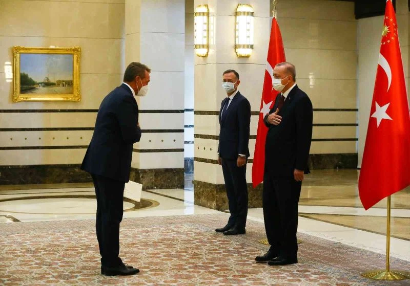 Cumhurbaşkanı Erdoğan, ABD Büyükelçisini kabul etti
