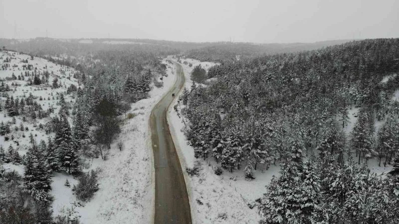  Eskişehir Kent Ormanı’ndan doyumsuz kış manzaraları
