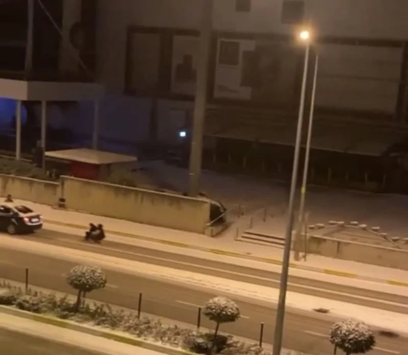 (Özel) Balıkesir’de kar maceraları kameralara yansıdı
