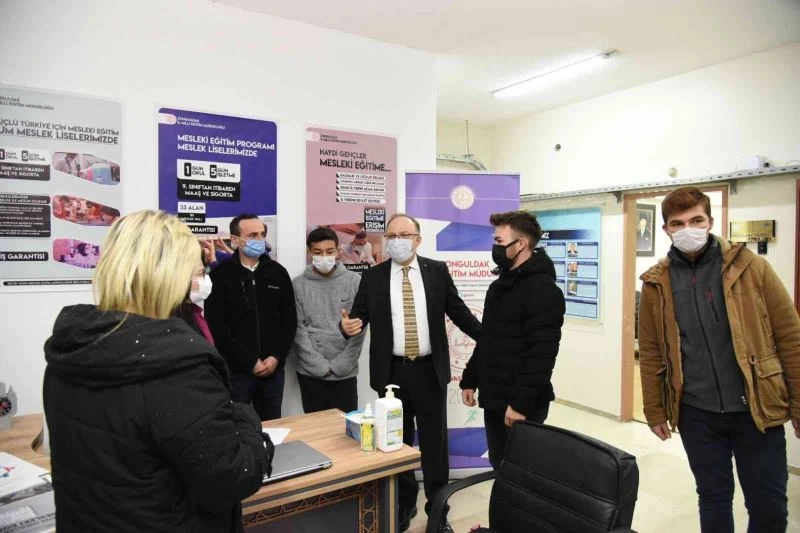 ‘Mesleki Eğitim İrtibat Bürosu’  hizmete açıldı
