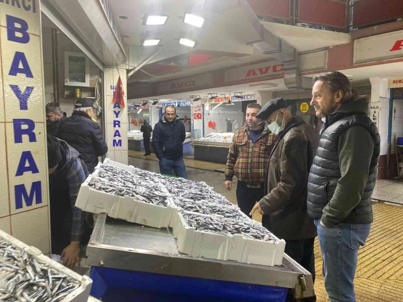 Balıkhaneden hamsi fışkırdı
