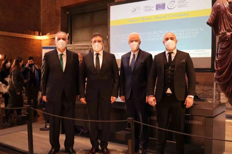 Edremit Belediyesi Aeneas Kültür Rotası sertifikasını aldı
