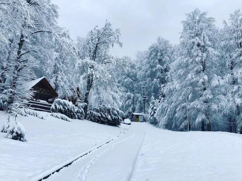 Güzeldere Şelalesi kampçıların uğrak noktası oldu
