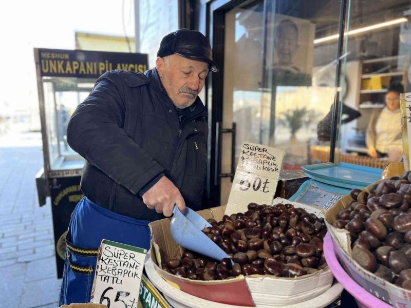 Fiyatı artan kestaneye ilgi devam ediyor
