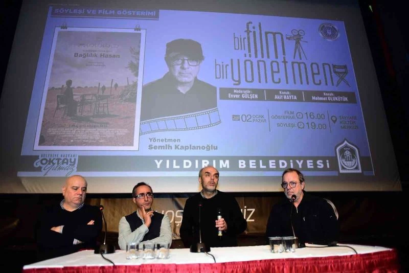 Sanatseverler Kaplanoğlu sineması ile buluştu
