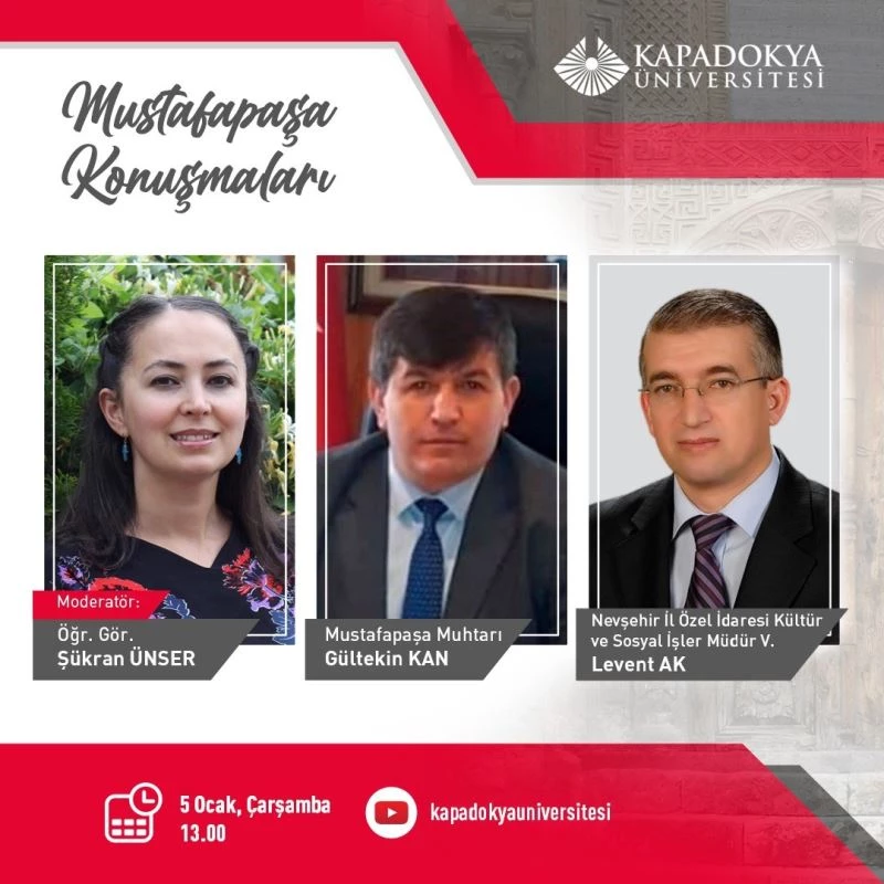 Mustafapaşa Köyü canlı yayında konuşulacak
