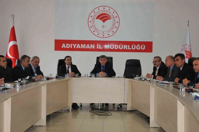 Adıyaman tarımının 2021 yılı değerlendirildi
