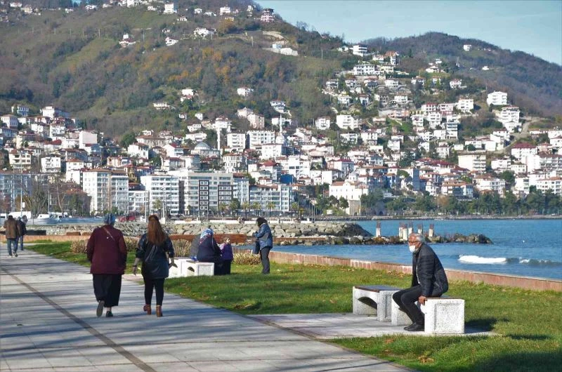 Ordu’da kış mevsiminde yalancı bahar
