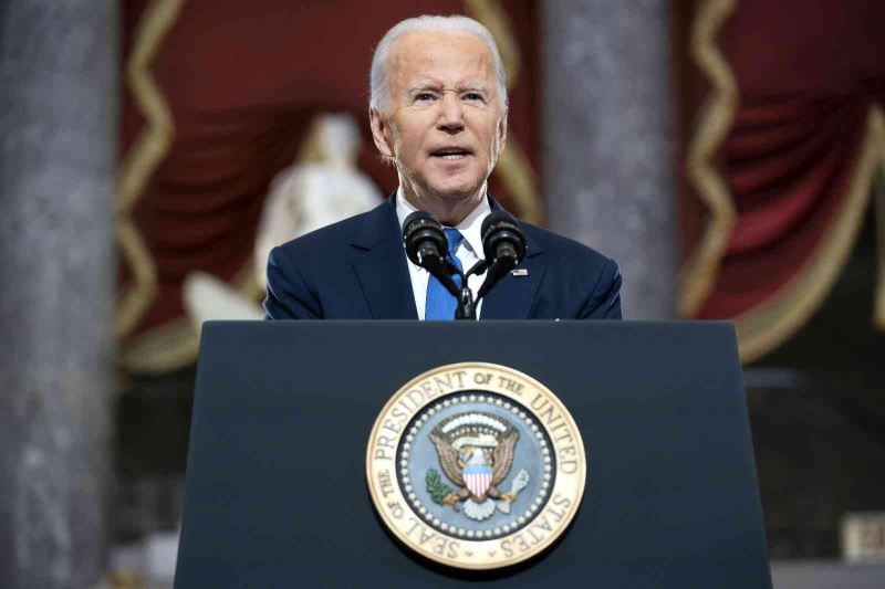 ABD Başkanı Biden, kanlı Kongre baskının yıl dönümünde Trump’a yüklendi
