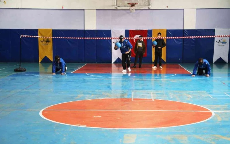 Van Büyükşehir Belediyesinden Goalball farkındalık müsabakası

