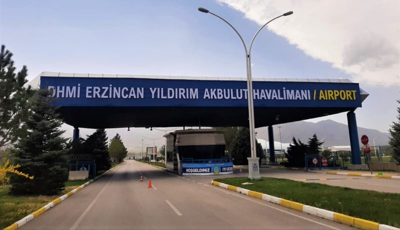 Aralık ayında Erzincan Yıldırım Akbulut Havalimanında 20 bin 979 yolcuya hizmet verildi
