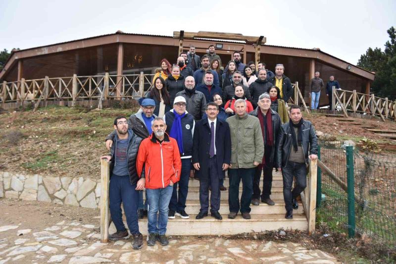 Şehzadeler Belediyesi Manisa basınını Spil Dağı Milli Parkında ağırladı
