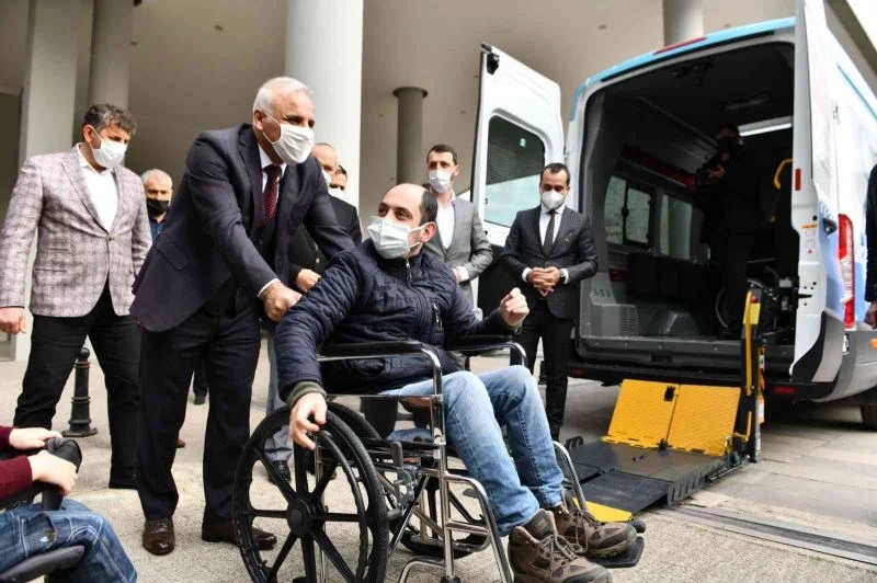 Trabzon’da engelliler için engeller bir bir aşılıyor
