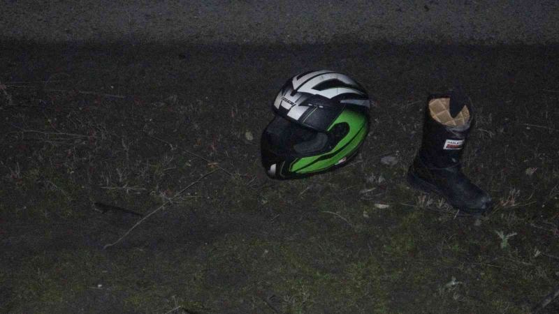 Tekirdağ’da motosiklet bariyerlere çarptı: 1 ölü, 1 ağır yaralı
