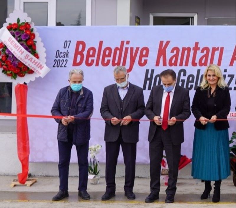 Yeni belediye kantarı hizmete açıldı
