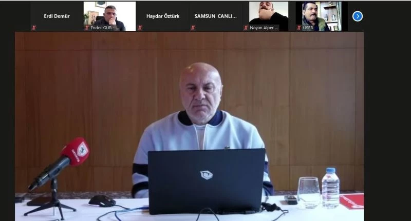 Samsunspor Başkanı Yıldırım: 
