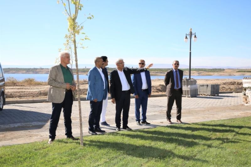 Battalgazi’de Kırkgöz Sahil Parkı Projesinde çalışmalar son sürat
