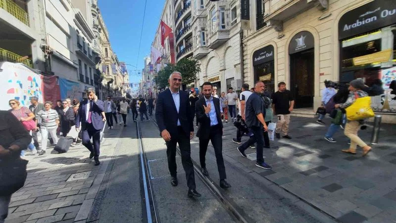 Beyoğlu Kültür Yolu Festivali Bakan Mehmet Nuri Ersoy’un katılımı ile başladı
