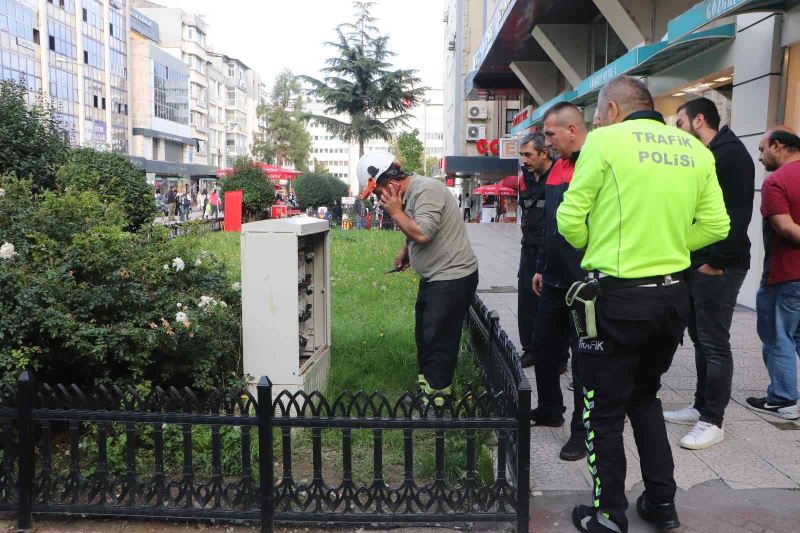 Elektrik panosundan çıkan duman paniğe yol açtı
