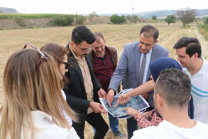 Kula’nın dev yatırımının yer teslimi yapıldı
