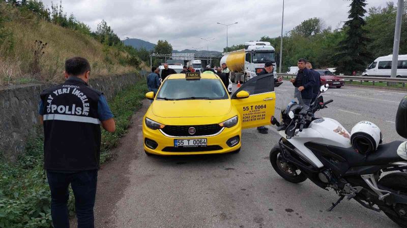 17 yaşındaki çocuk, yolcu olarak bindiği taksiyi silah zoruyla gasp etti
