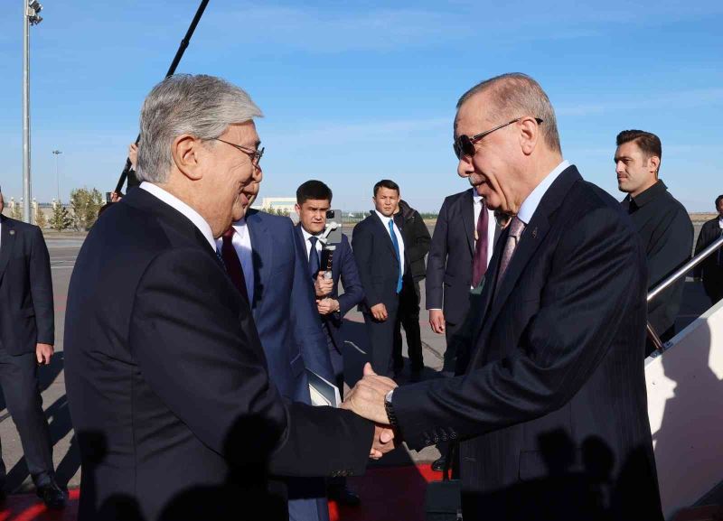 Cumhurbaşkanı Erdoğan Kazakistan’da
