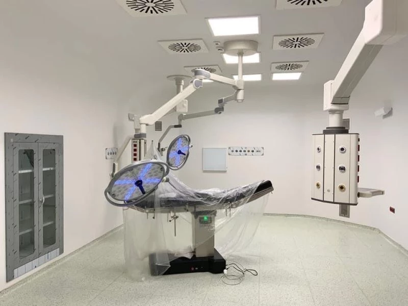 İnşaatı tamamlanan hastane, poliklinik hizmetleriyle hizmete başlayacak
