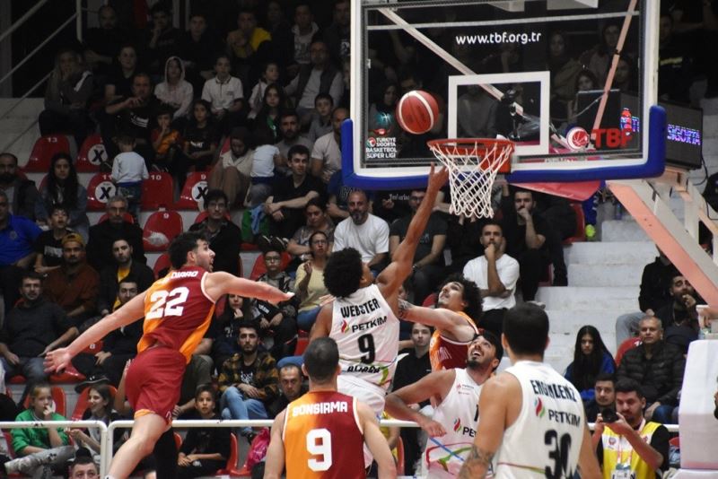 Türkiye Sigorta Basketbol Süper Ligi: Aliağa Petkimspor: 66 - Galatasaray Nef: 84