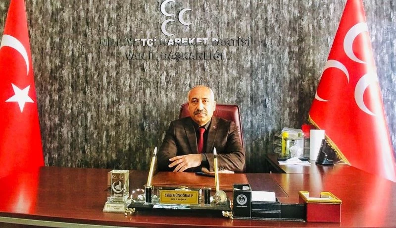 MHP Van İl Başkanı Güngöralp’tan Muhtarlar Günü mesajı
