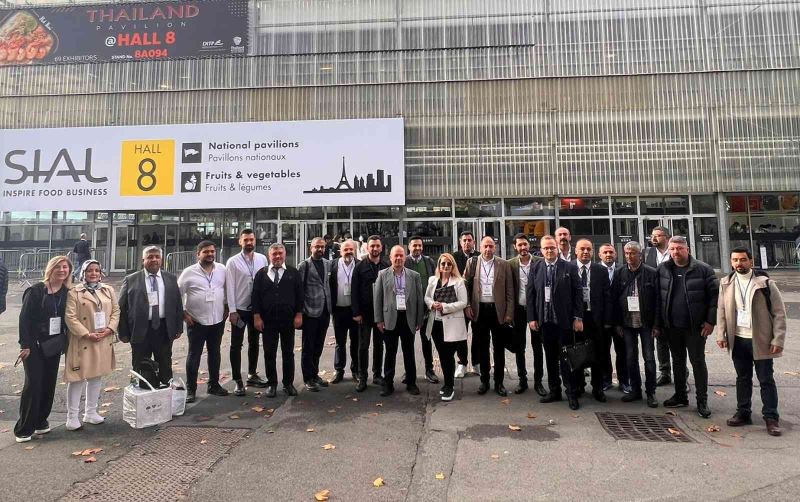 GTO üyeleri Fransa’da gıda fuarına katıldı

