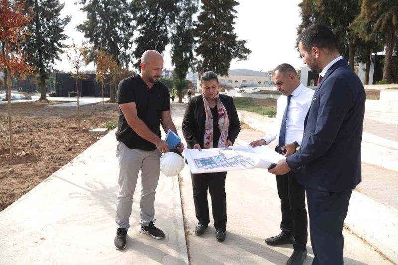 Başkan Çerçioğlu, Mimar Sinan Parkı’ndaki çalışmaları yerinde inceledi
