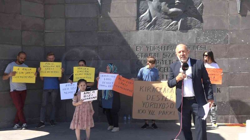 Gaziantep’te kiracılardan sessiz zam eylemi
