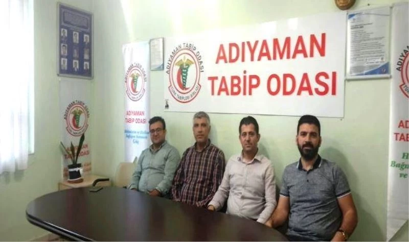Adıyaman Tabip Odası: “TTB Başkanının açıklamasına katılmıyoruz”
