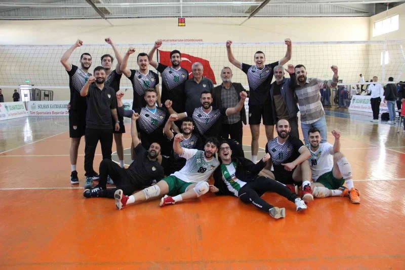 Alpaslan Endüstri Erkekler 1. Ligi: Solhanspor: 3 - Niksar Belediyespor: 0