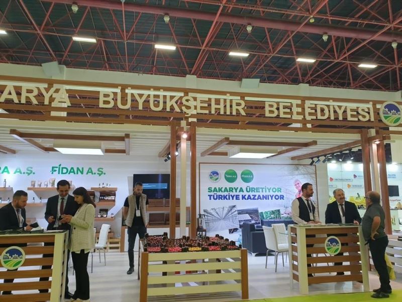 Büyükşehir’in ürünleri Antalya’daki uluslararası fuarda
