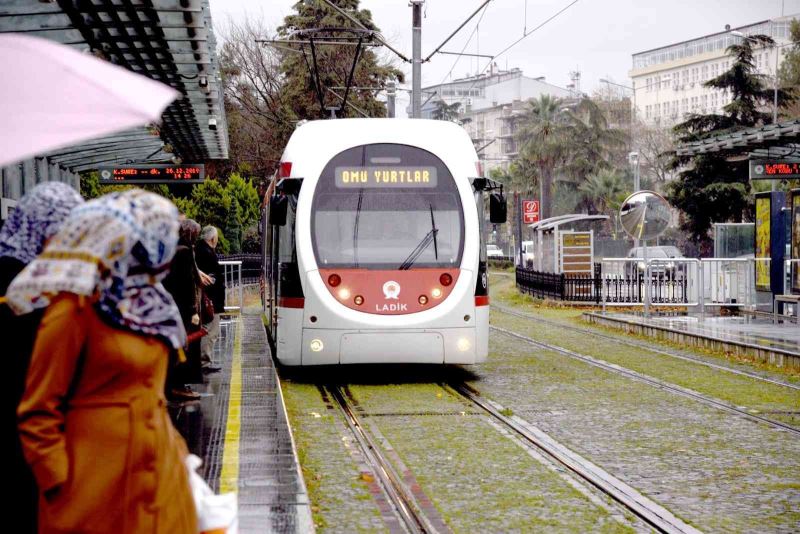 Samsun’da tramvayların kapasitesi yüzde 40 artırılacak
