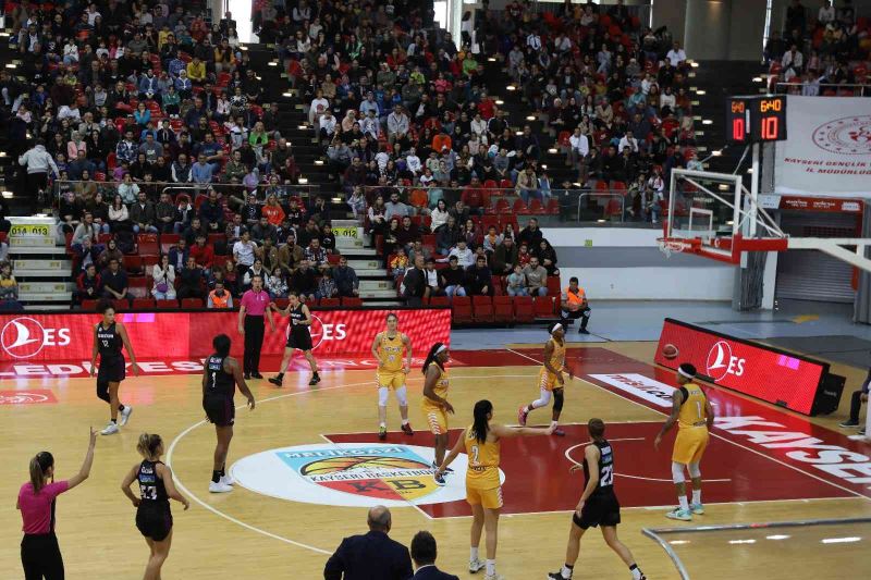 Melikgazi Kayseri Basketbol Takımı, Rize’yi mağlup etti
