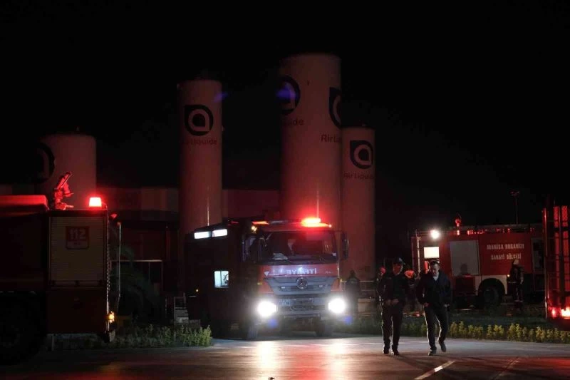 Manisa OSB’de peş peşe korkutan patlamalar
