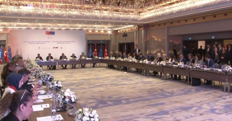 AB-Türkiye Yüksek Düzeyli İş Diyaloğu toplantısı gerçekleşti
