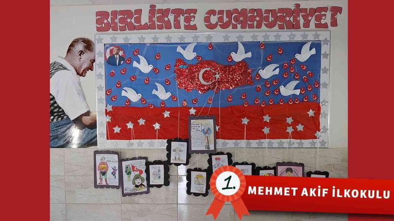 “29 Ekim Cumhuriyet Bayramı” temalı resim yarışmasının sonuçları açıklandı
