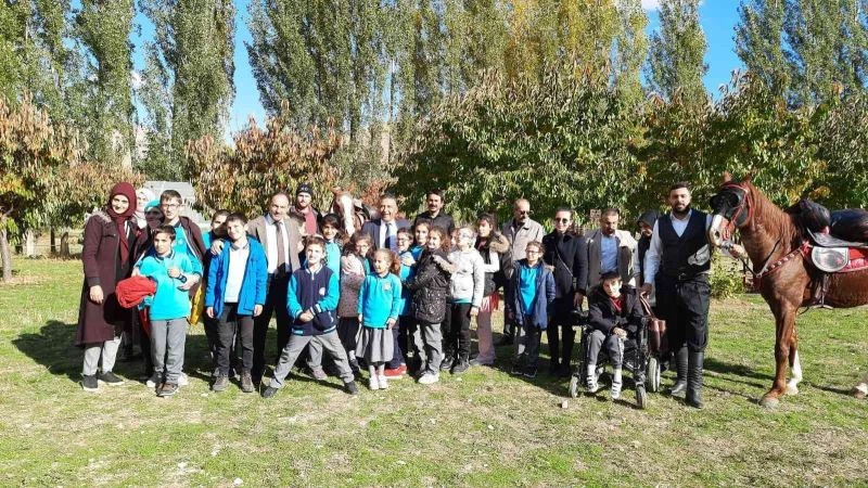 Özel eğitim öğrencileri ata sporlarıyla tanıştılar
