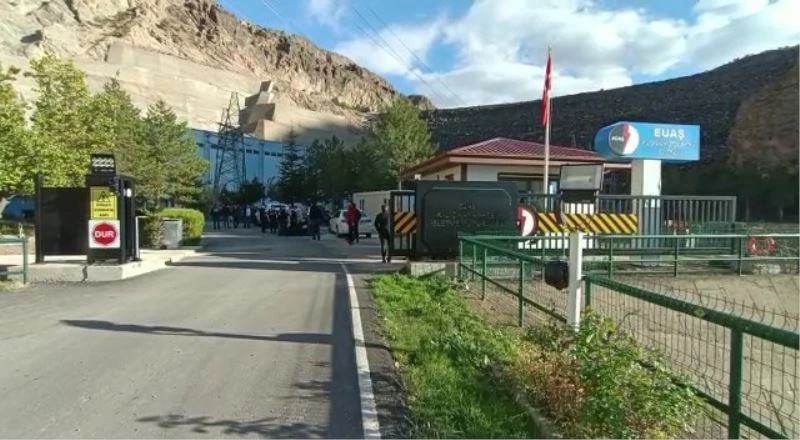 Kılıçkaya Barajında patlama: 1 ölü, 3 ağır yaralı
