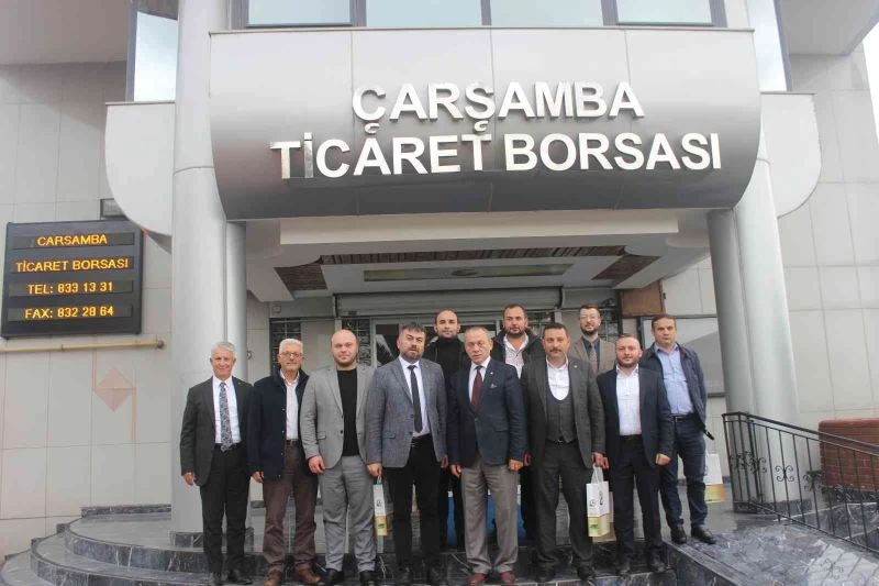 ÇTB Meclis Başkanı Toraman, Çarşamba Bakkallar Odasını ağırladı
