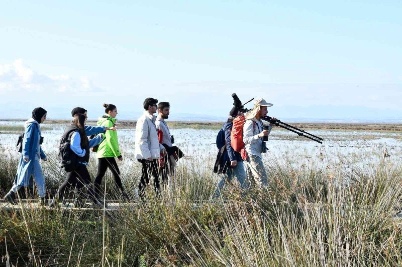 Gençler, Kızılırmak Deltası’nı keşfediyor
