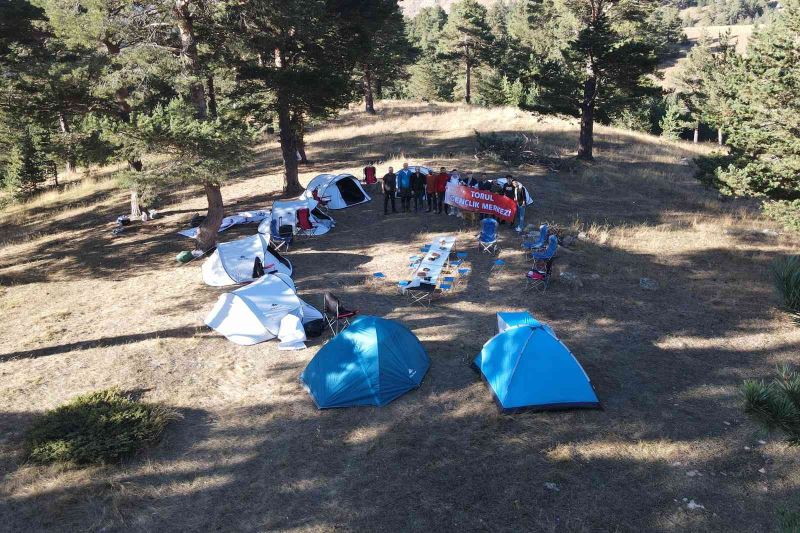 Üniversite için Gümüşhane’ye gelen öğrenciler doğayla buluştu
