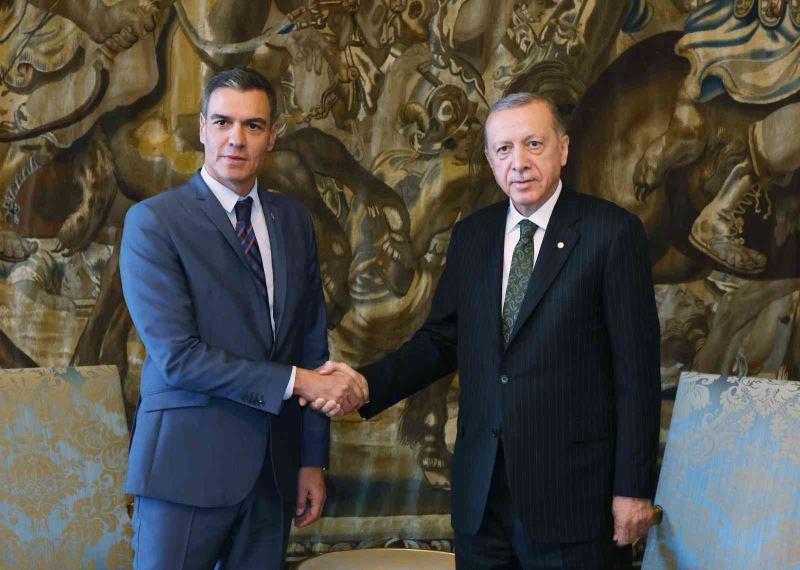 Cumhurbaşkanı Erdoğan, İspanya Başbakanı Sanchez’i kabul etti
