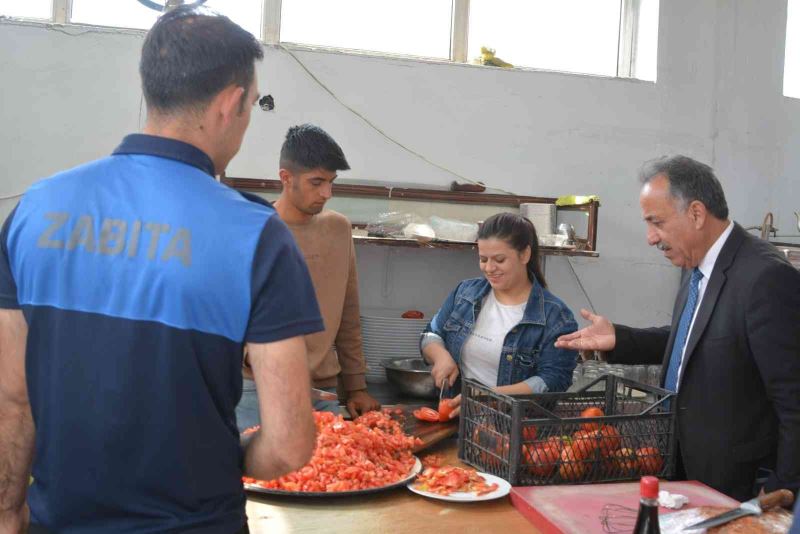 Hakkari’deki lokantalarda hijyen denetimi
