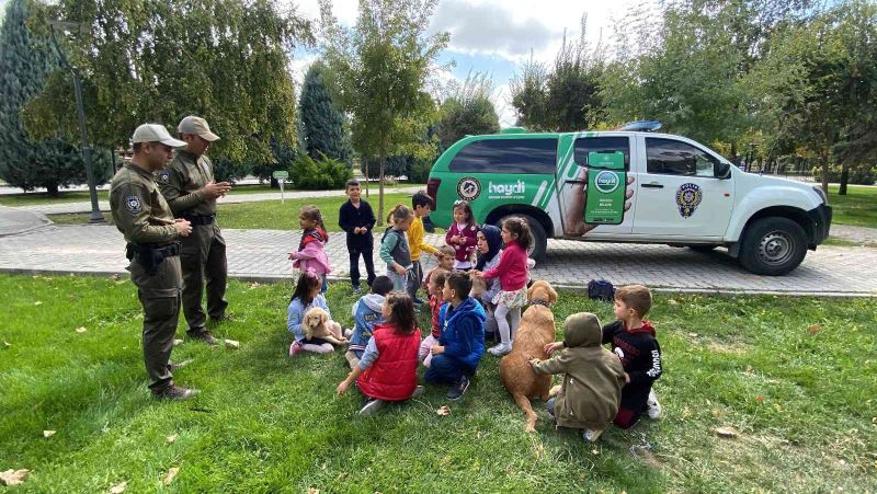 Hayvanlar HAYDİ polisleriyle korunuyor
