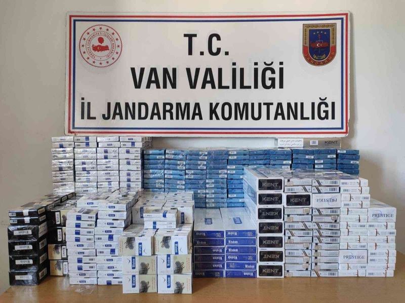 Van’da 15 bin 128 paket kaçak sigara ele geçirildi
