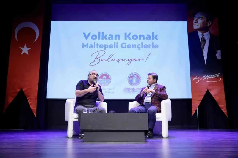 Volkan Konak, Maltepeli gençlerle buluştu
